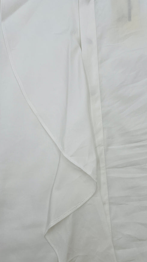 Camicia popeline con cartellino