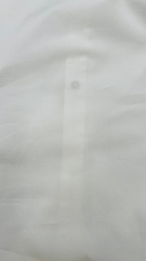 Camicia popeline con cartellino