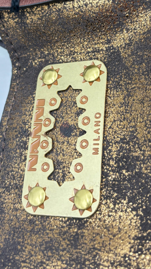 Borsa “Oregon” bronzo con cartellino