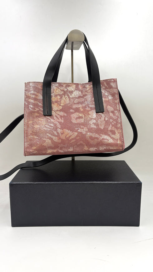 Borsa “Oregon” rosa con cartellino