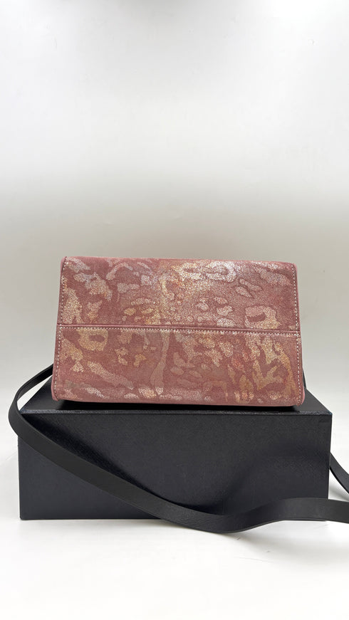 Borsa “Oregon” rosa con cartellino