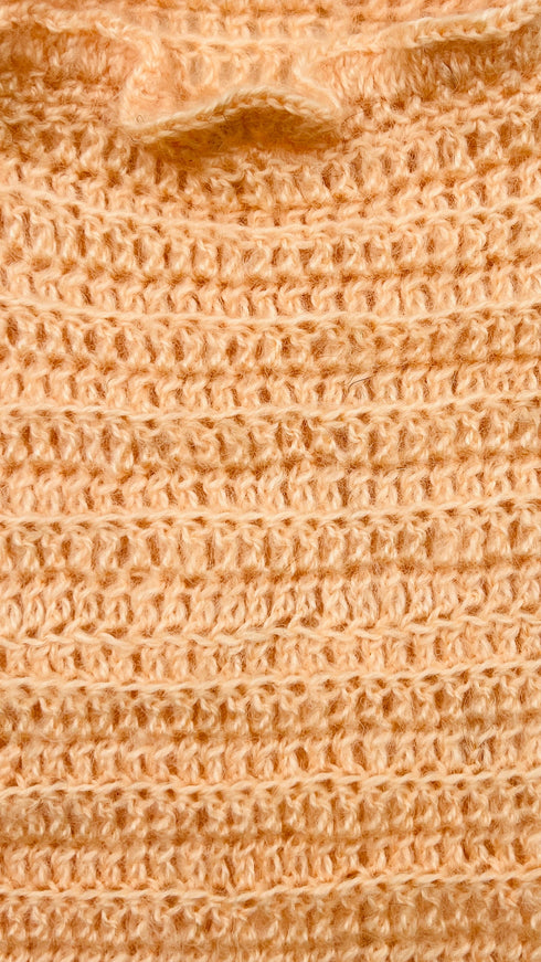 Maglia smanicata tricot