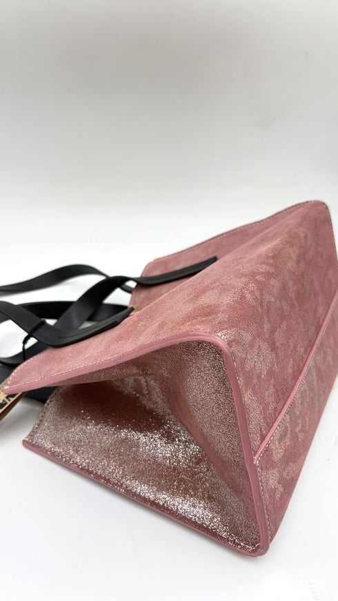 Borsa “Oregon” rosa con cartellino