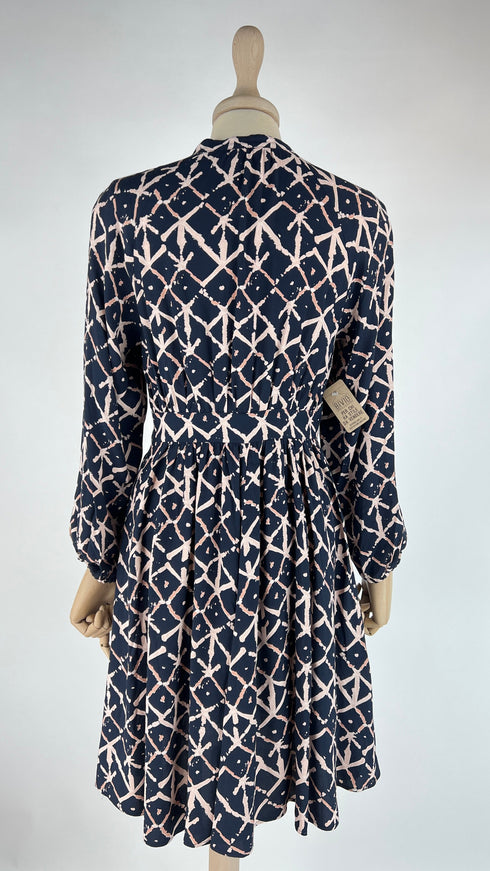 Abito corto fantasia rombi