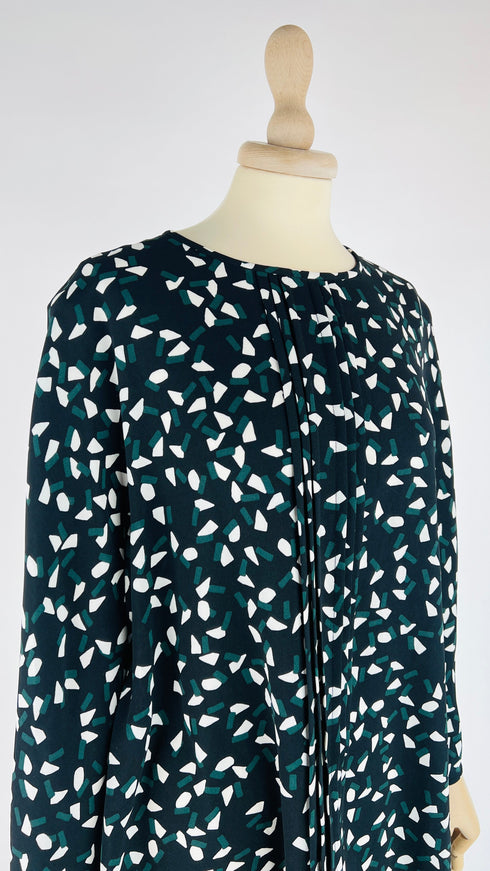 Blusa fantasia astratta