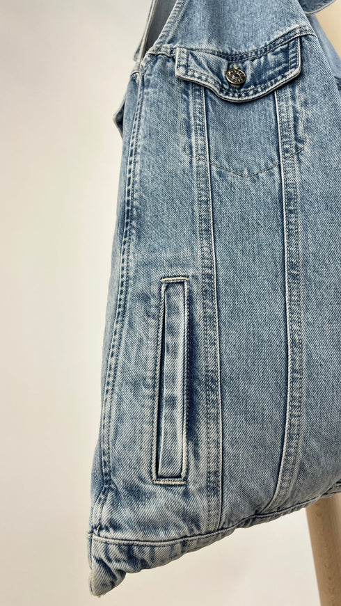 Borsa Alia big denim chiaro