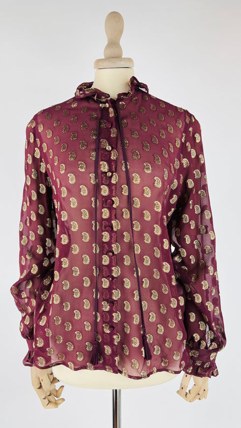 Camica in seta leggera