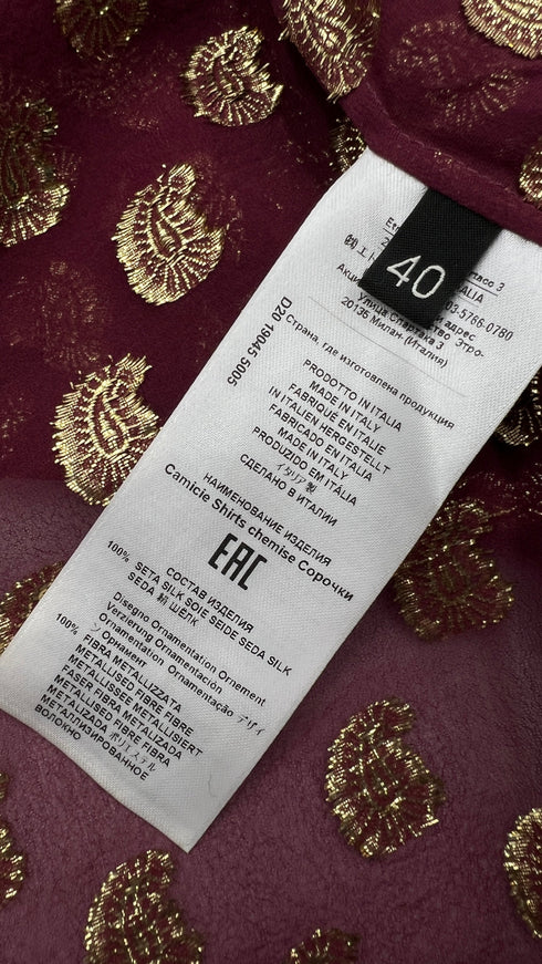 Camica in seta leggera