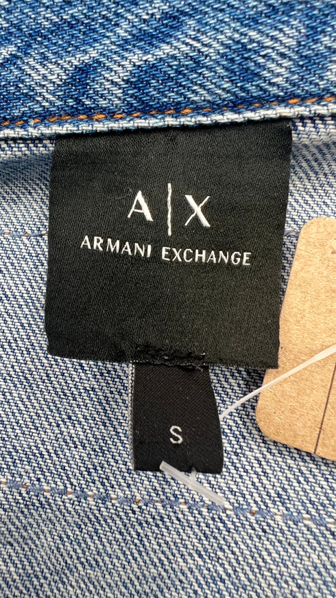 Giacca cropped sfrangiata