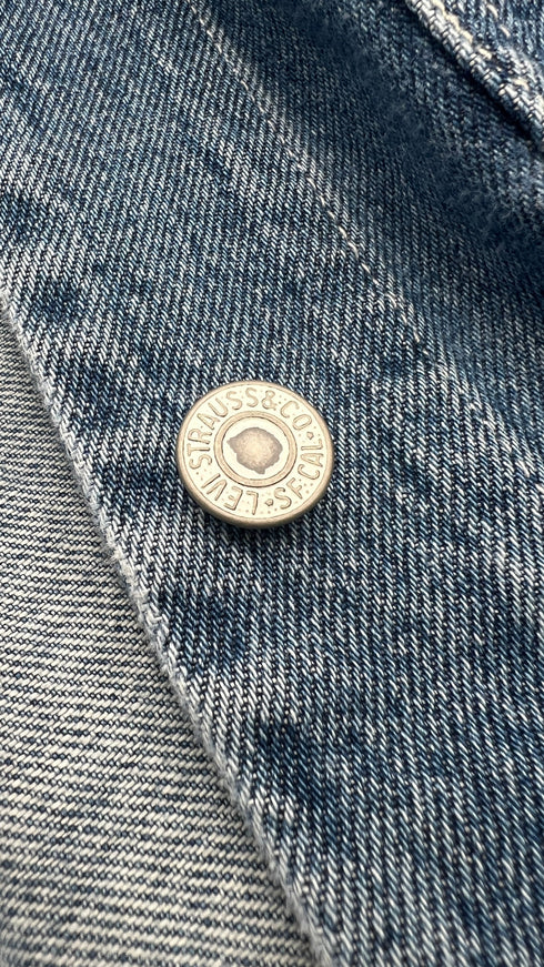 Giacca lunga in denim