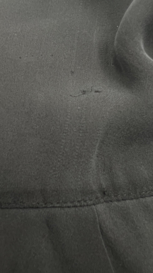 Camicia semitrasparente nero/viola