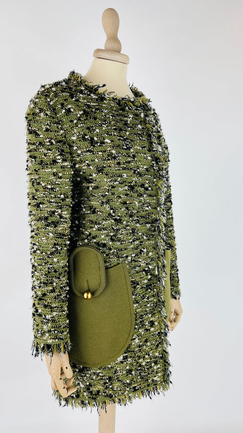 Giacca in lana bouclè