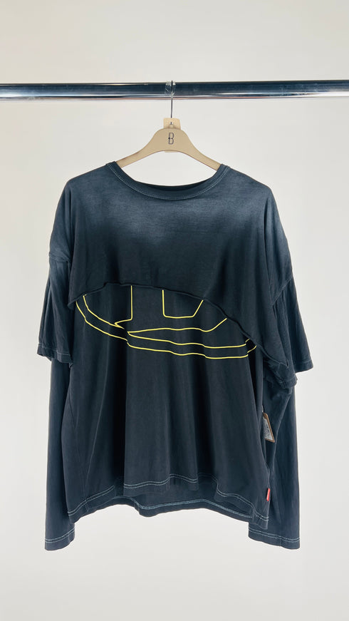 Longsleeve logo due layer