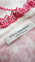 Camicia cropped ricamata