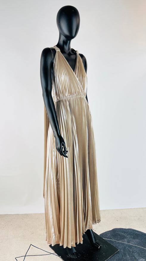 Abito lungo plissè