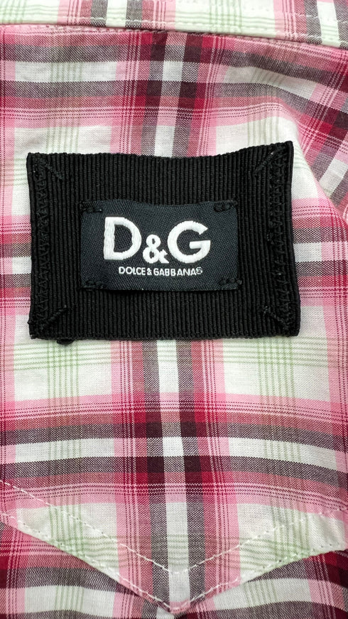 Camicia a maniche corte a quadri