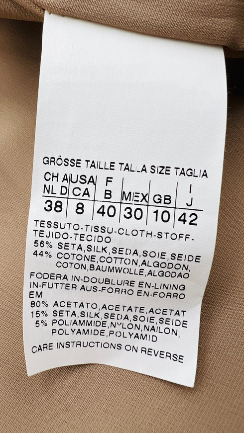 Giacca in seta cotone