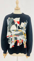 Moschino maglione collage