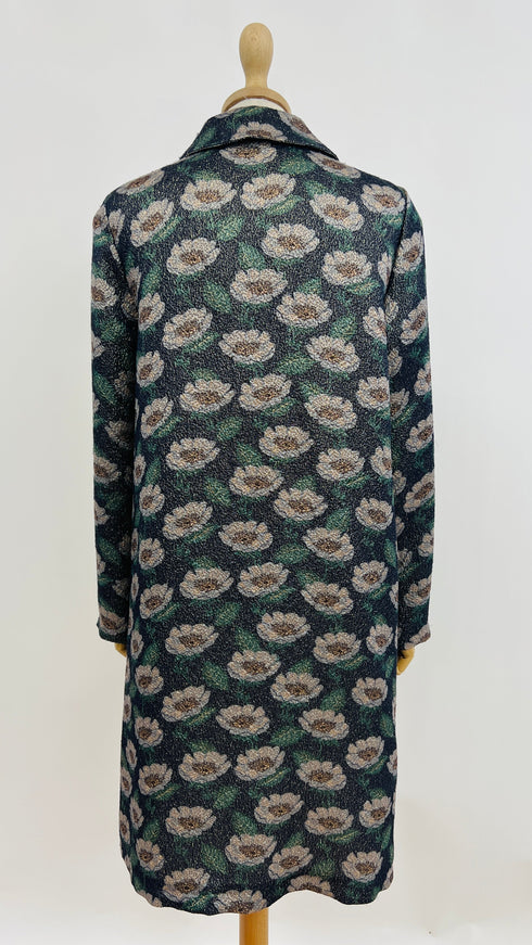 Soprabito a fiori sfoderato