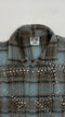 Camicia tartan con strass