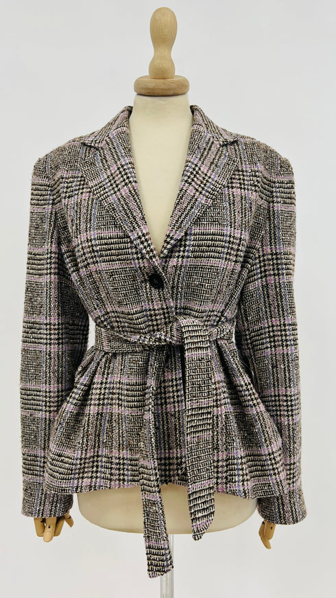 Blazer bouclé sfoderato