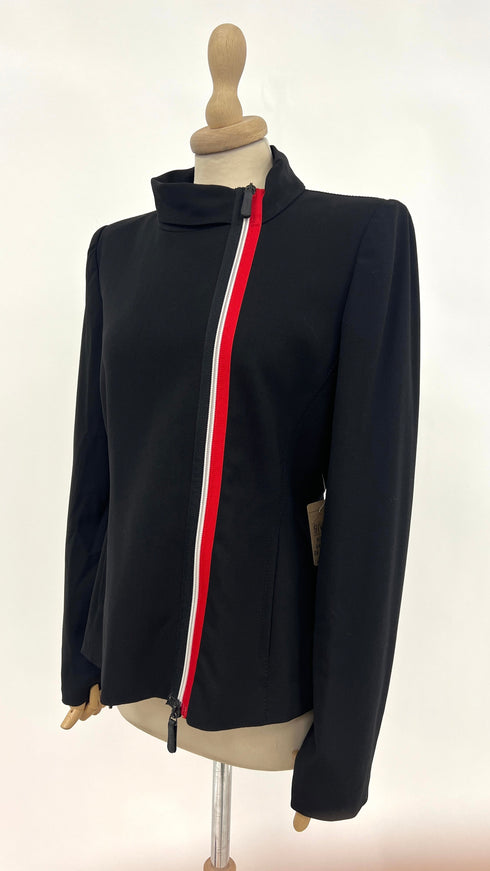 Giacca in lana con zip