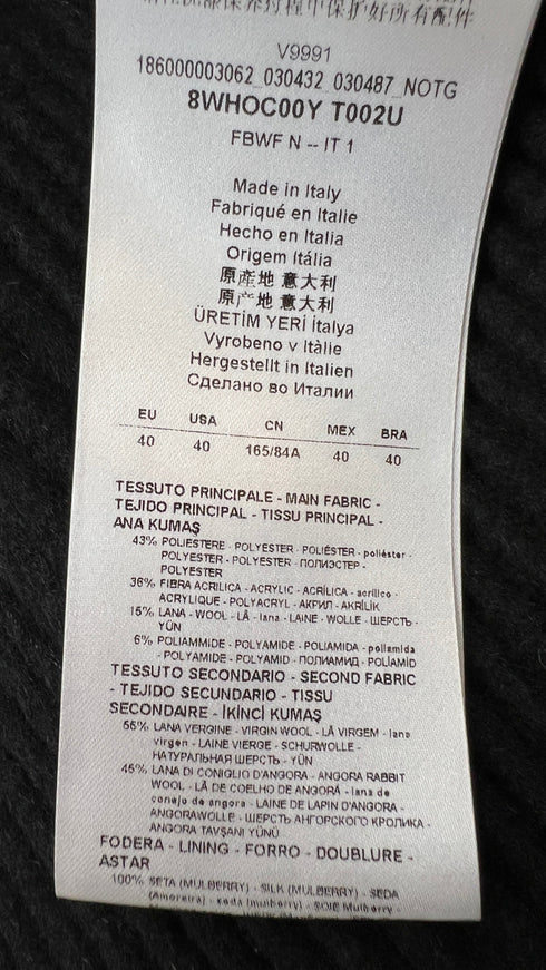 Bomber motivo zig-zag