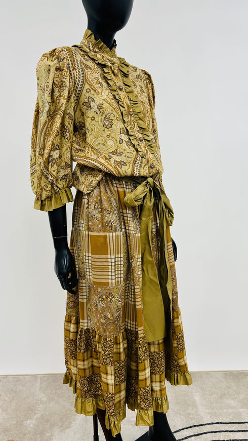 Completo paisley vintage