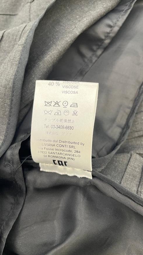 Gonna tubino effetto stropicciato