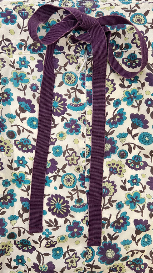 Top ricamo strass e paillettes