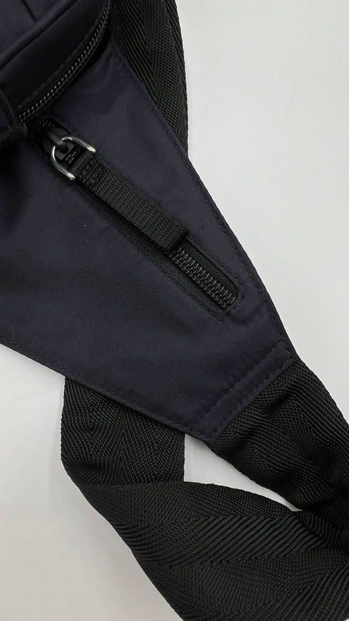 Marsupio nylon blu
