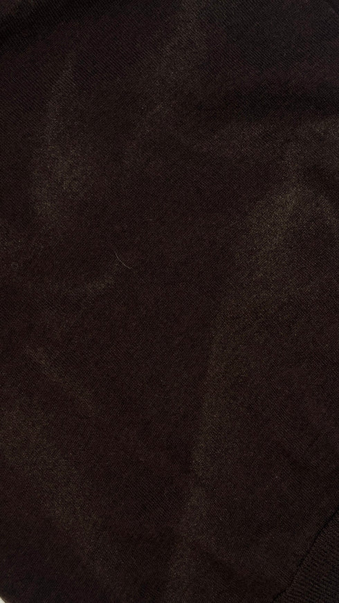 Maglione a V in lana