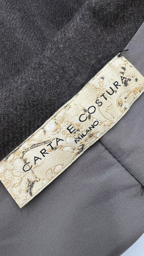 Giacca cropped sfiancata