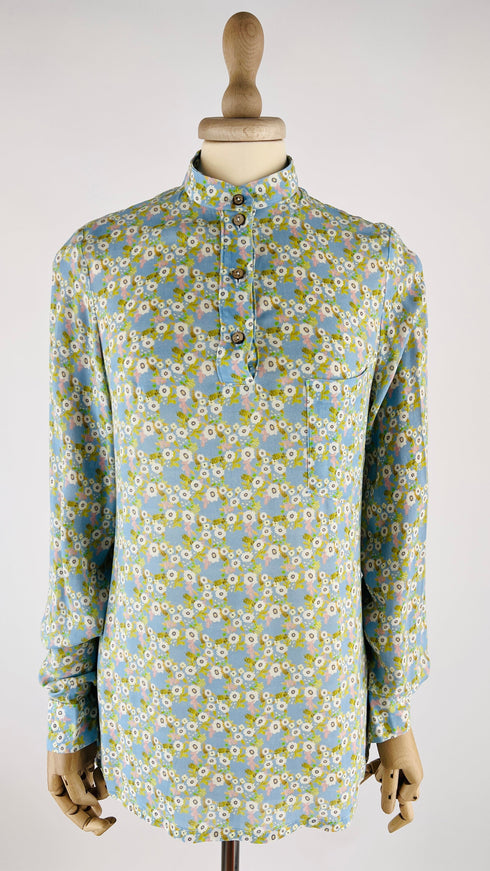 Blusa margherite stampate