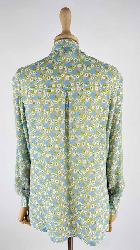 Blusa margherite stampate