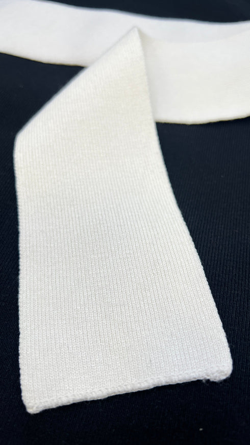 Abito corto bi-color