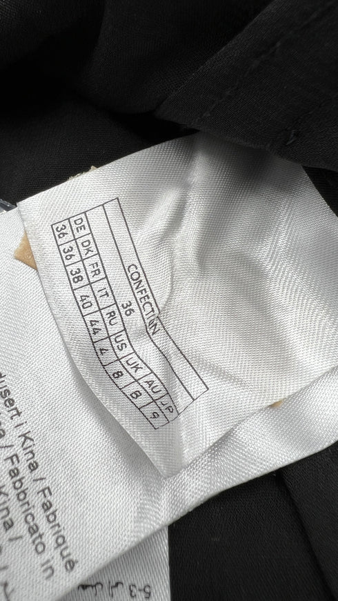 Camicia con paillettes e perline