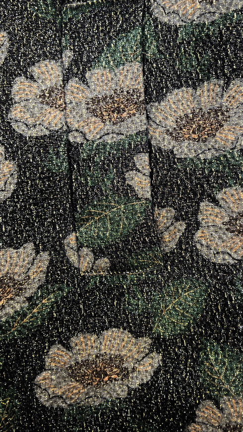 Soprabito a fiori sfoderato