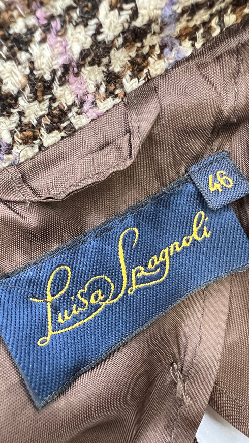 Blazer bouclé sfoderato