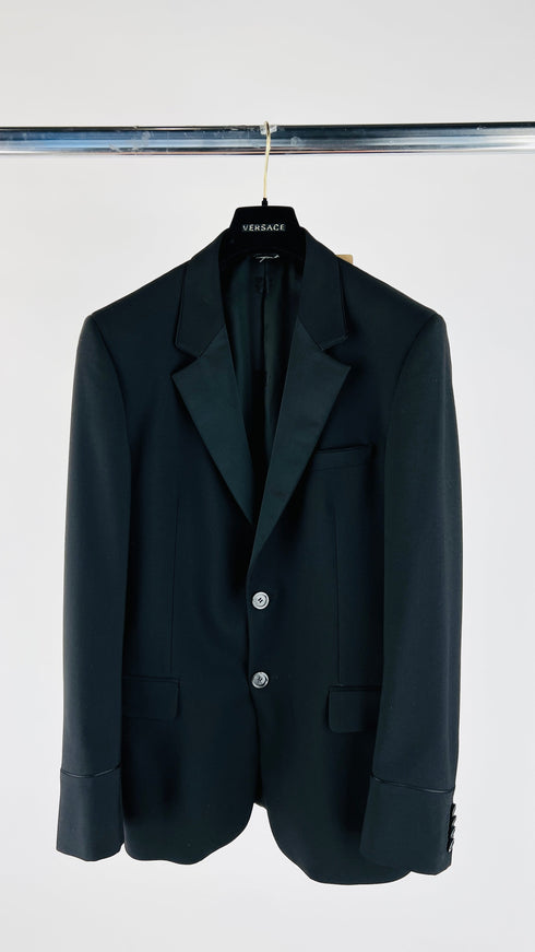 Blazer nero monopetto vintage