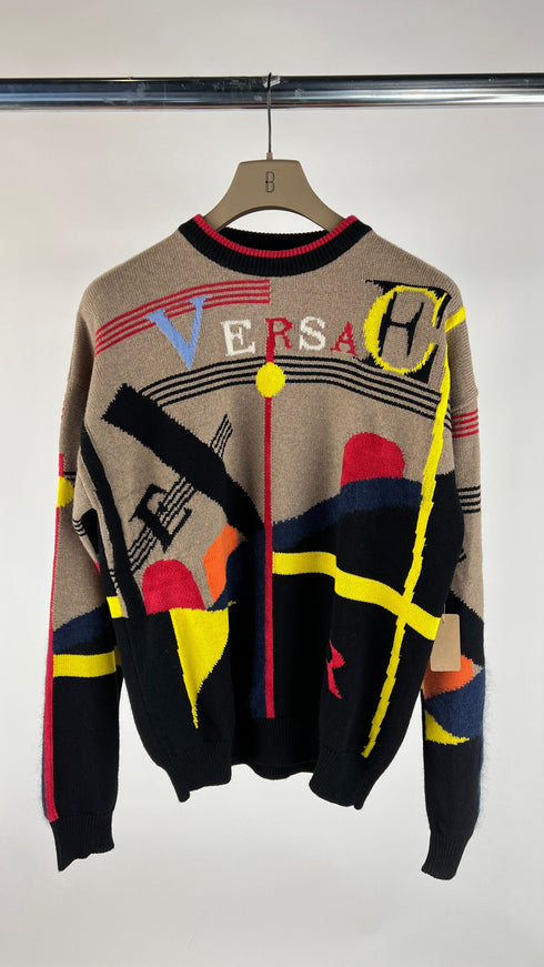 Maglione vintage con logo