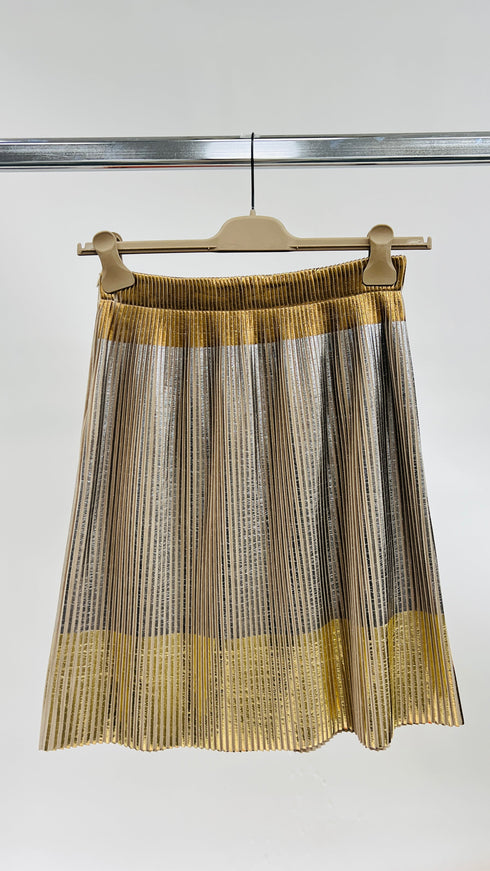 Gonna corta laminata