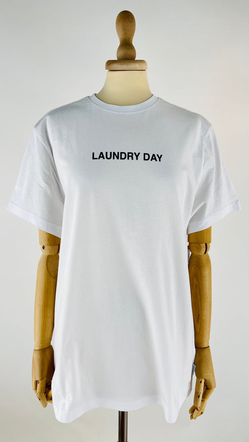 T-shirt "laundry day" bianca