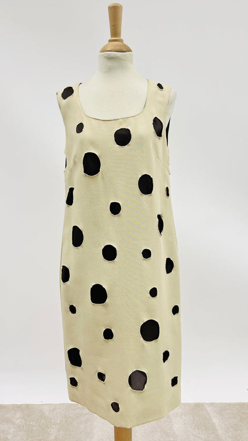 Abito midi cerchi cut-out