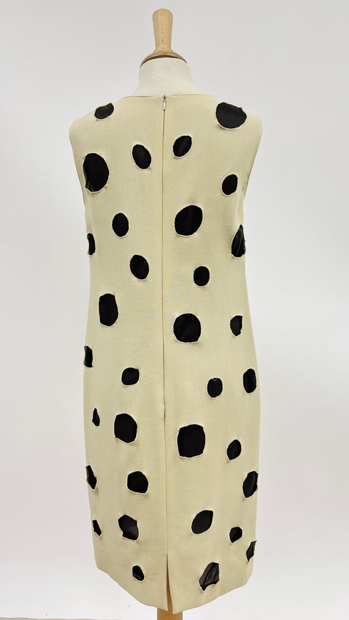 Abito midi cerchi cut-out