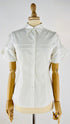 Camicia sfiancata bianca