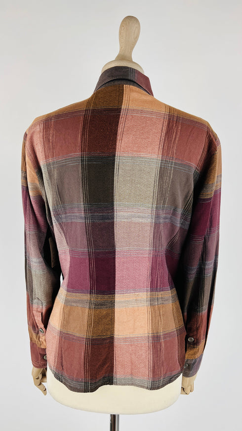 Camicia in cotone tartan