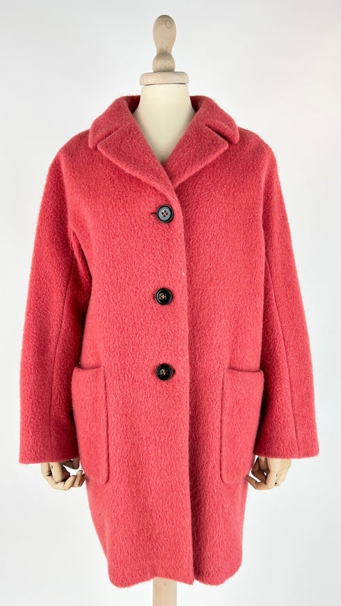 Cappotto a uovo fragola