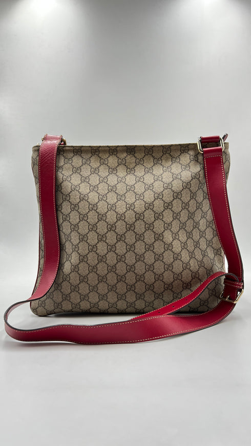 Borsa a tracolla GG "Web Supreme"