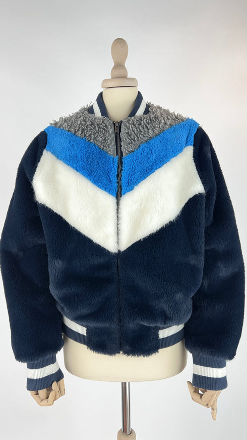 Bomber teddy diagonale